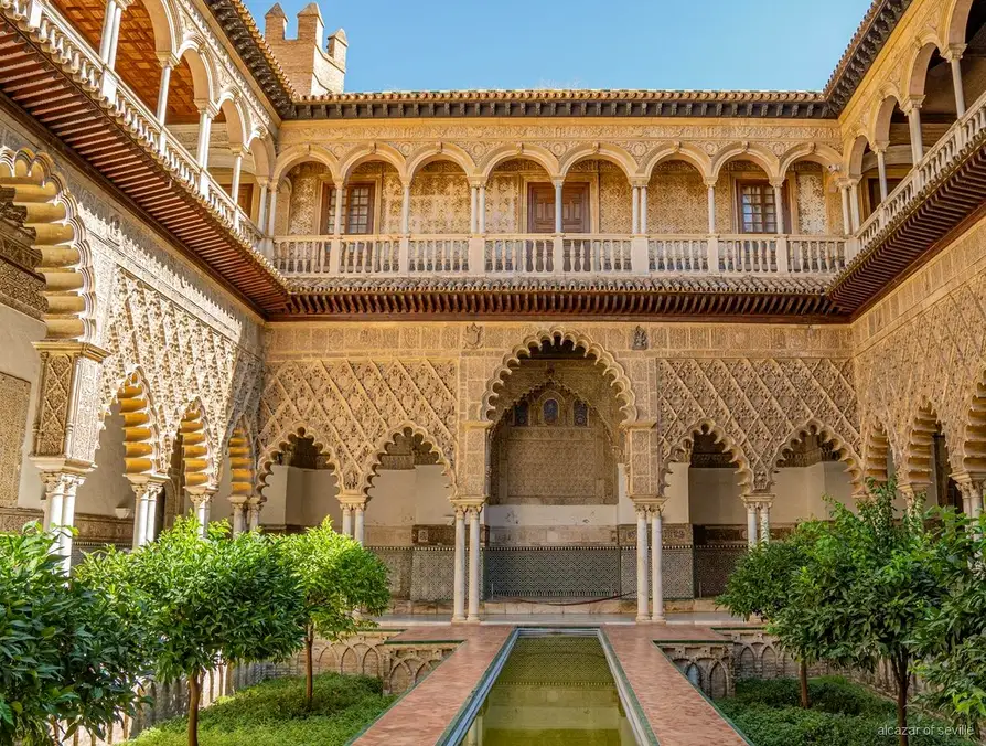 Bezoek zonder gids aan de Alcázar van Sevilla met mobiele audiogids-app