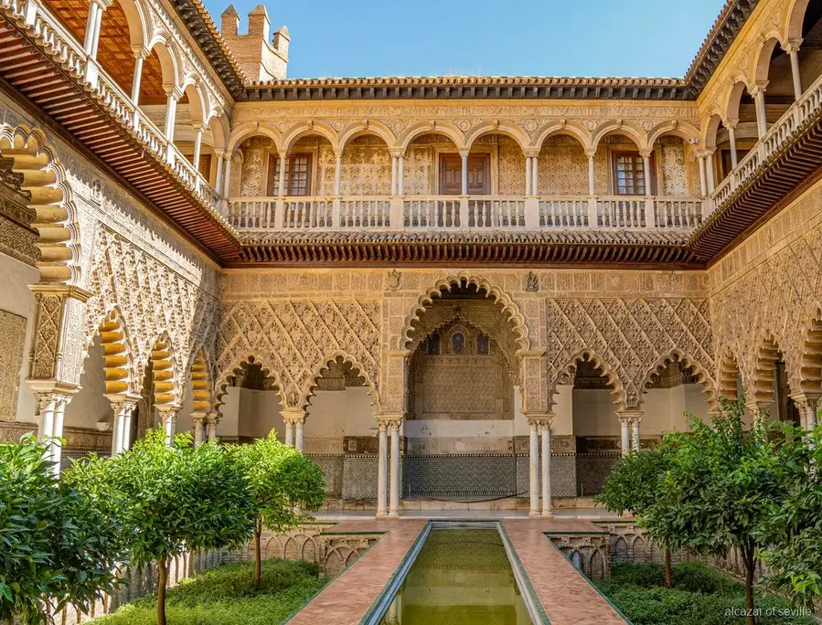 Visita sem guia do Alcázar de Sevilha com aplicativo de audioguia