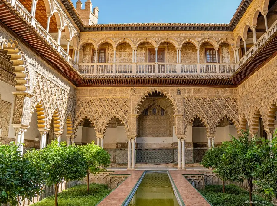 Visite libre de l'Alcazar de Séville avec application d'audioguide mobile
