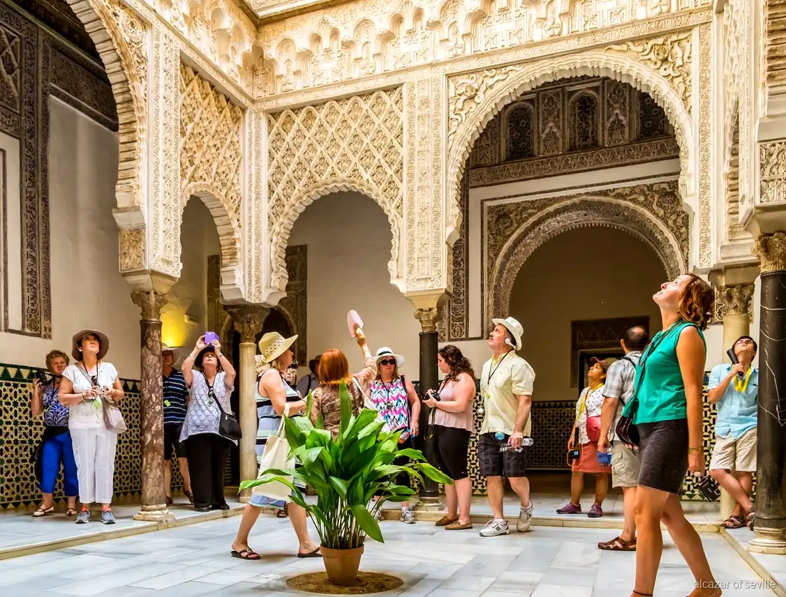Alcázar of Seville gardens included with the entry ticket