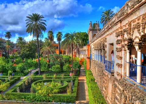Sevilla Alcazar sırasız rehberli tur, Patio de las Doncellas