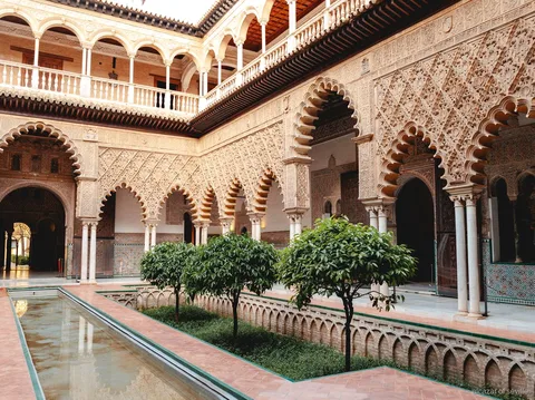 Tour VIP ad accesso anticipato Alcázar di Siviglia, palazzo vuoto prima dell'apertura