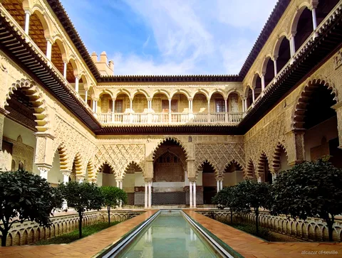 Visite guidée de l'Alcazar de Séville en petit groupe, limité à 10 personnes