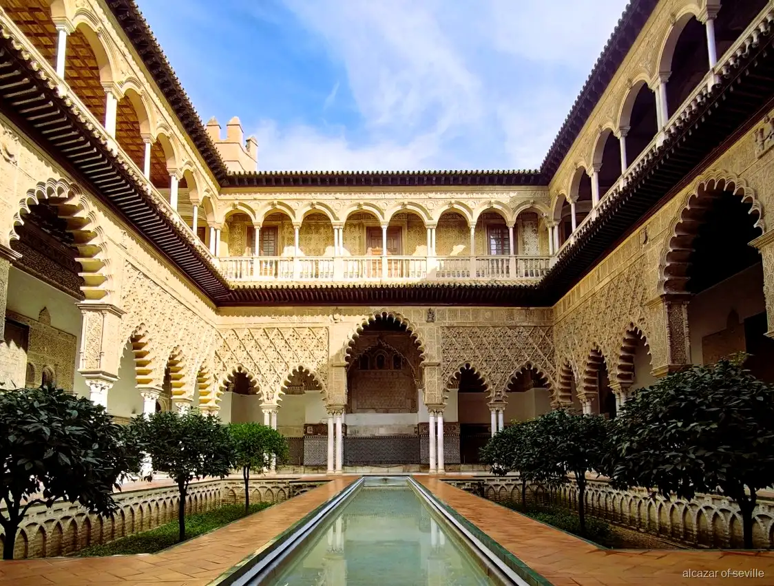 Visite guidée de l'Alcazar de Séville en petit groupe, limité à 10 personnes
