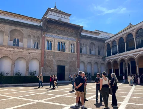Alcazar de Séville, visite en petit groupe avec accès rapide